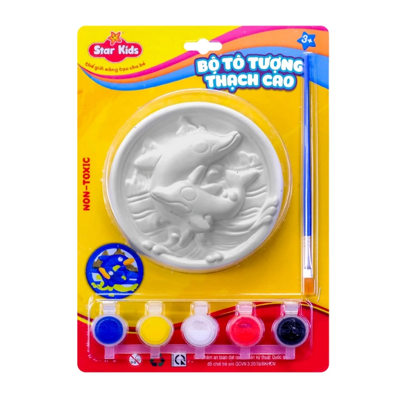 Bộ đồ chơi tô tượng thạch cao cá nemo Star Kids K-101/3 17