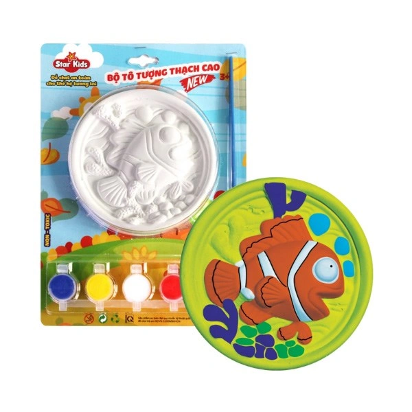 Bộ đồ chơi tô tượng thạch cao cá nemo Star Kids K-101/3 1