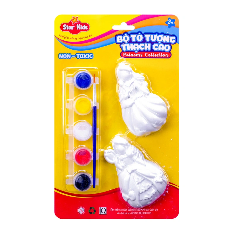 Bộ đồ chơi tô tượng thạch cao công chúa Star Kids K-122 2