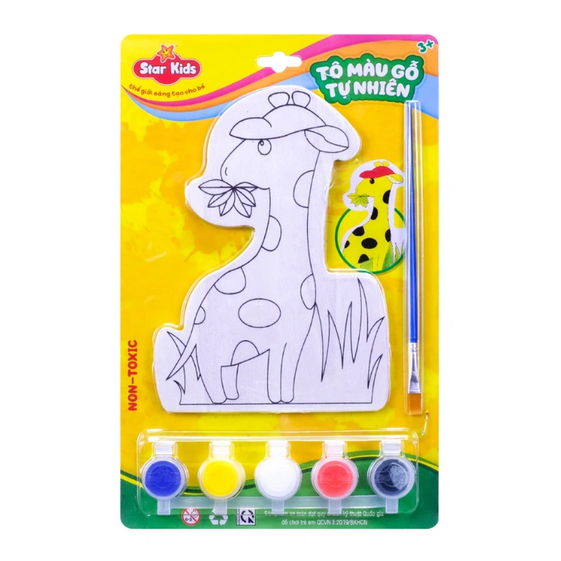 Bộ đồ chơi tô gỗ xe kem Star Kids K-211 30