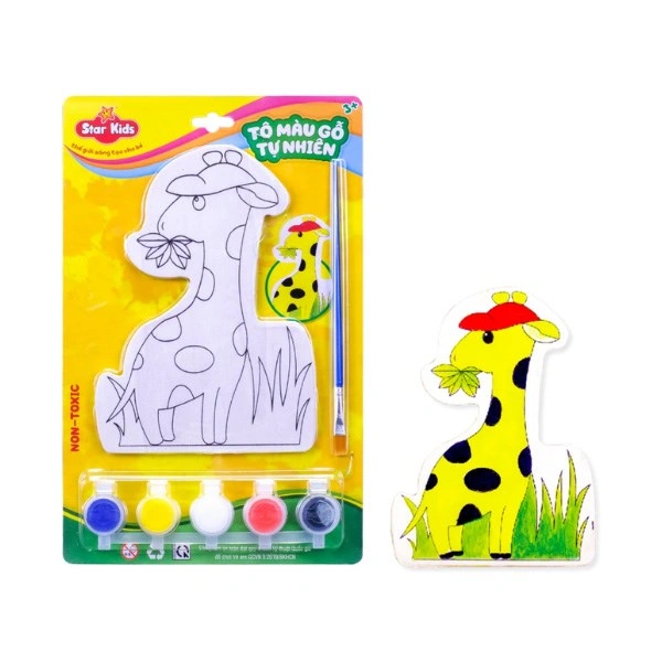 Bộ đồ chơi tô gỗ xe kem Star Kids K-211 29