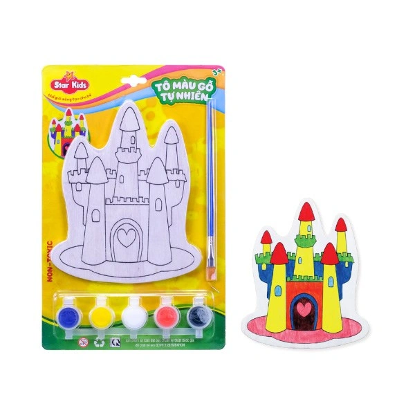 Bộ đồ chơi tô gỗ xe kem Star Kids K-211 17