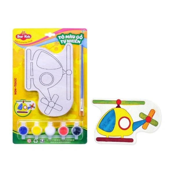 Bộ đồ chơi tô gỗ xe kem Star Kids K-211 13