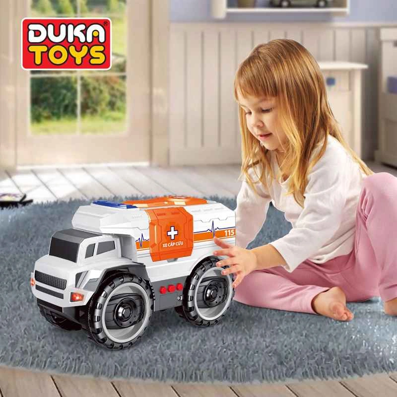 Đồ chơi xe cứu thương Duka SF832332 4