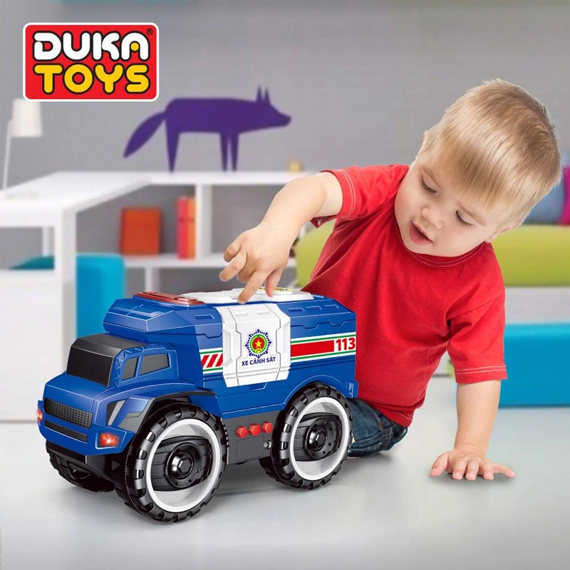 Đồ chơi xe cứu hỏa Duka SF832334 8