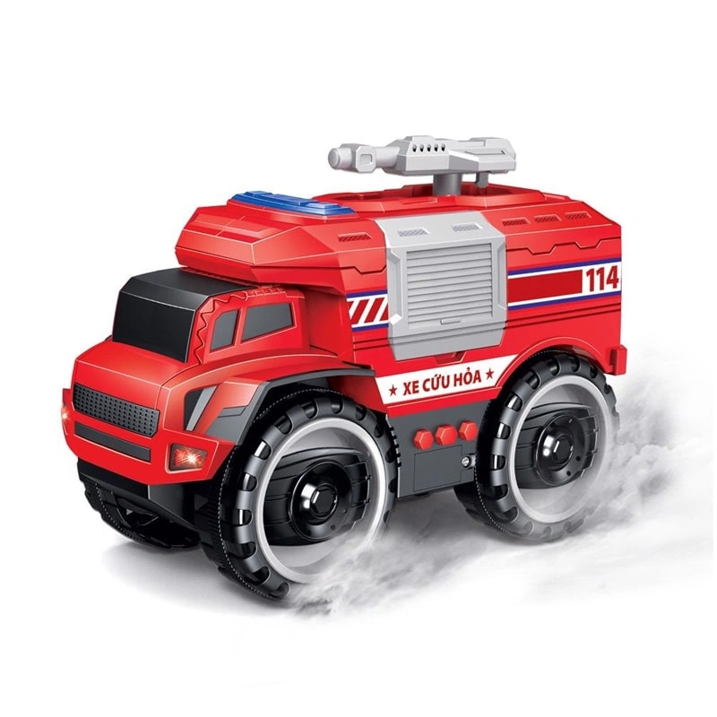 Đồ chơi xe cứu hỏa Duka SF832334 3