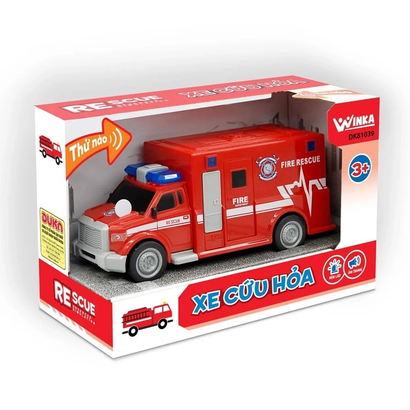 Đồ chơi xe cứu hỏa WINKA DK81039 2