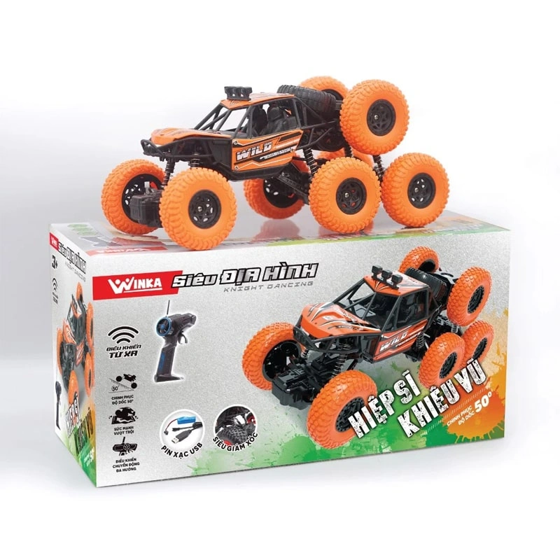 Đồ chơi siêu địa hình hiệp sĩ khiêu vũ WINKA DK81043 2