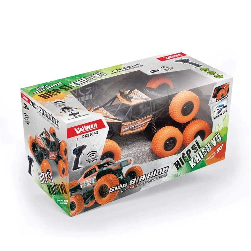 Đồ chơi siêu địa hình hiệp sĩ khiêu vũ WINKA DK81043 4