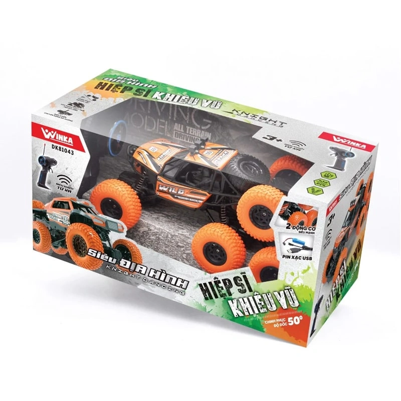 Đồ chơi siêu địa hình hiệp sĩ khiêu vũ WINKA DK81043 5