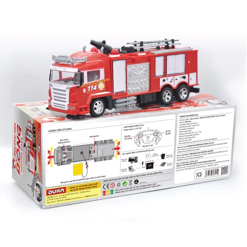 Đồ chơi siêu cứu hỏa rồng phương Đông WINKA DK81044 4