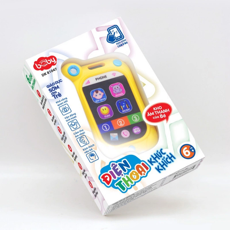 Đồ chơi điện thoại khúc khích Happy baby DK81047 4