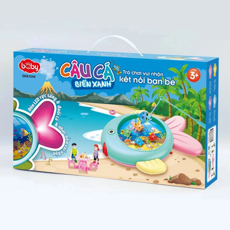 Đồ chơi câu cá biển xanh Happy baby DK81049 (36 chi tiết) 3