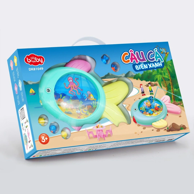 Đồ chơi câu cá biển xanh Happy baby DK81049 (36 chi tiết) 2