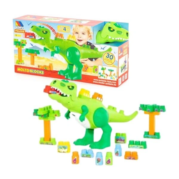 Đồ chơi khủng long Dinosaurus POLESIE PLS-67807 (30 chi tiết) 1