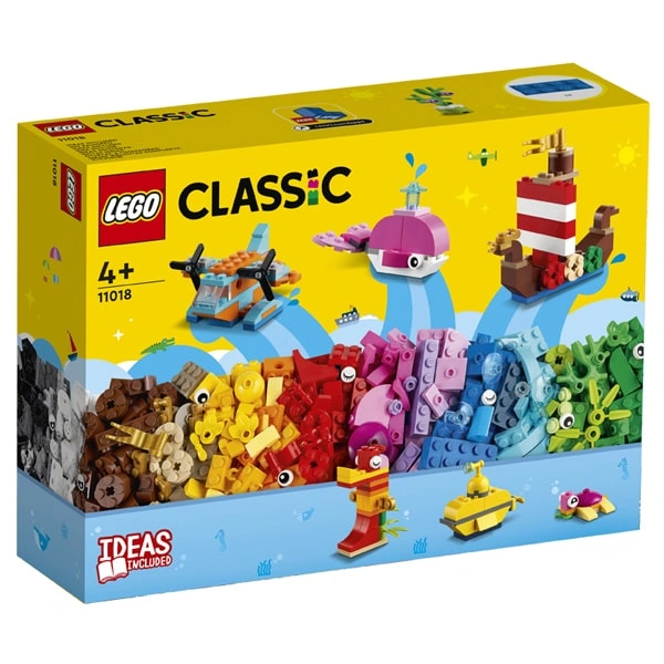 Đồ chơi hộp gạch classic chủ đề đại dương sáng tạo Lego Classic 11018 (333 chi tiết) 1