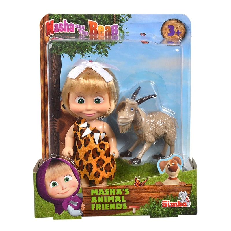 Đồ chơi búp bê Masha's animal friends Masha and The Bear - Màu ngẫu nhiên 4