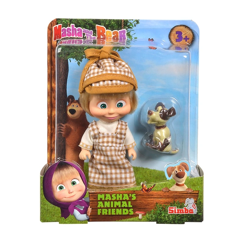 Đồ chơi búp bê Masha's animal friends Masha and The Bear - Màu ngẫu nhiên 5