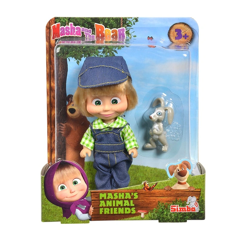 Đồ chơi búp bê Masha's animal friends Masha and The Bear - Màu ngẫu nhiên 7
