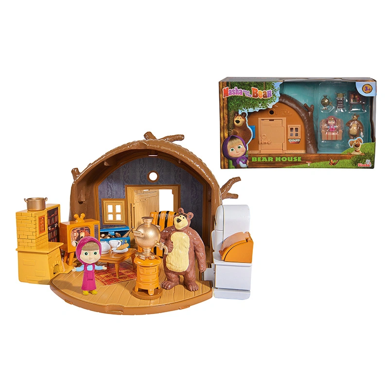 Đồ chơi ngôi nhà gấu Masha playset "bear's house" Masha and The Bear 2