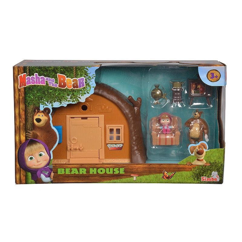 Đồ chơi ngôi nhà gấu Masha playset "bear's house" Masha and The Bear 3