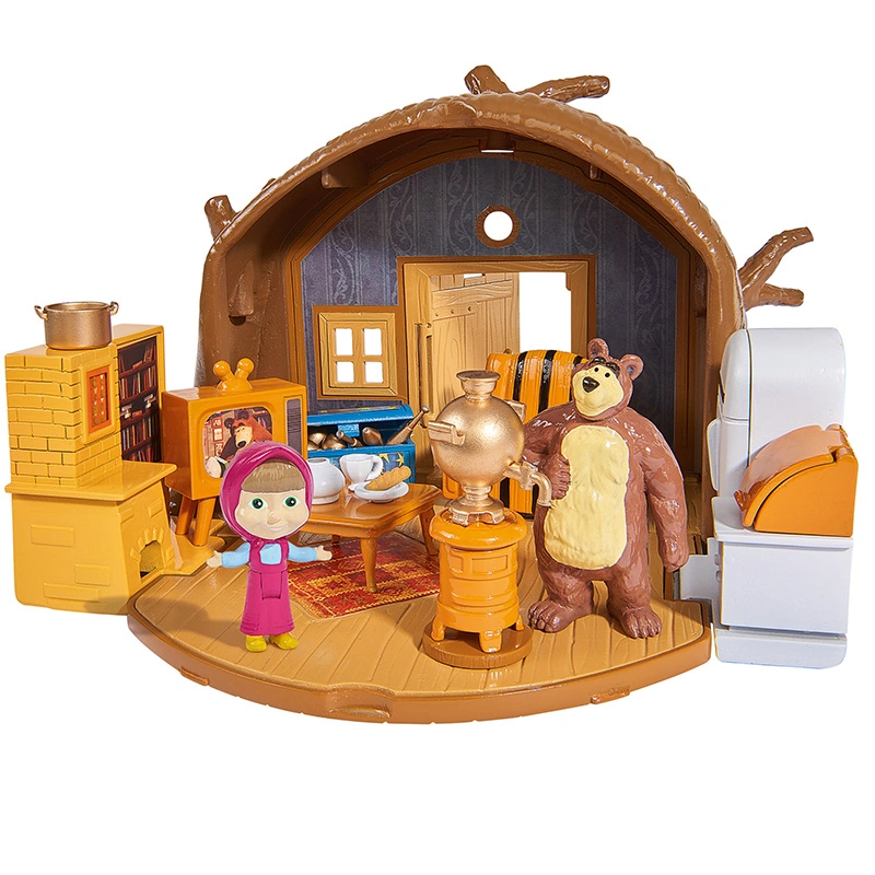 Đồ chơi ngôi nhà gấu Masha playset "bear's house" Masha and The Bear 4