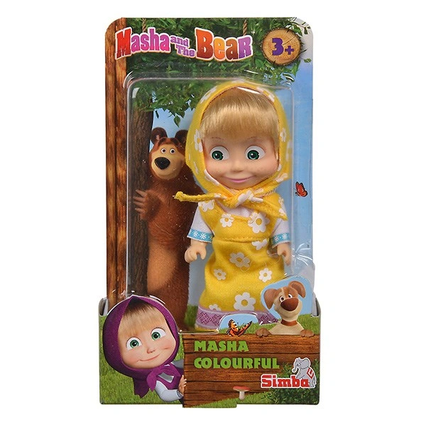 Đồ chơi búp bê Masha colourful Masha and The Bear - Màu ngẫu nhiên 1
