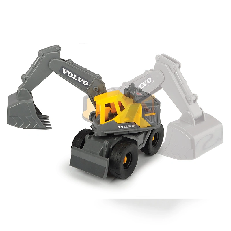 Đồ chơi xe xây dựng volvo on-site excavator Dickie Toys 4