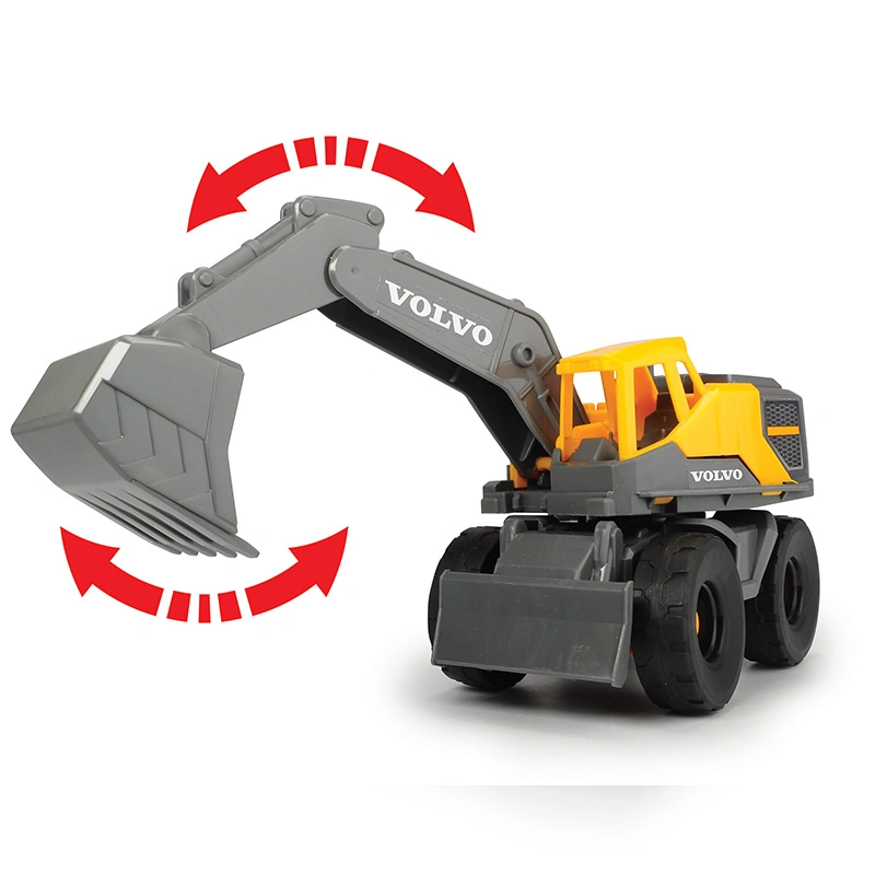 Đồ chơi xe xây dựng volvo on-site excavator Dickie Toys 6