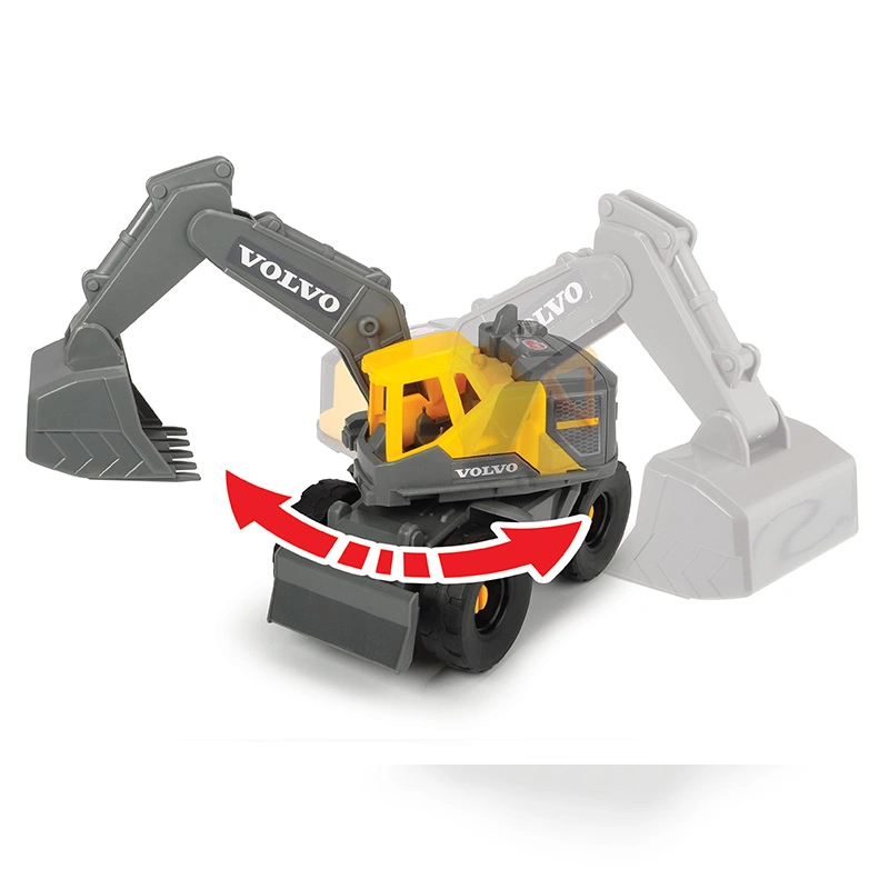 Đồ chơi xe xây dựng volvo on-site excavator Dickie Toys 7