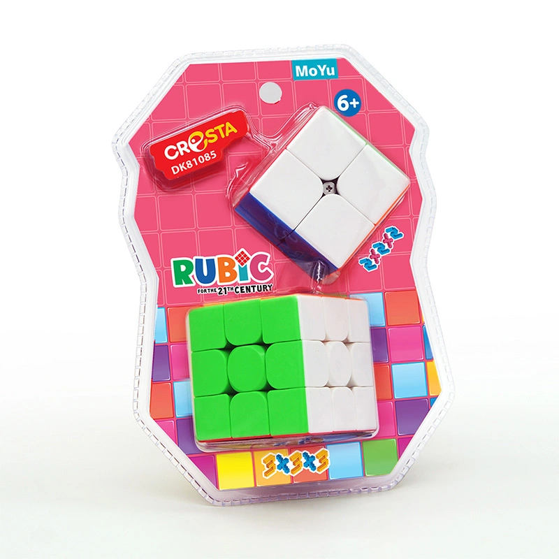 Đồ chơi rubik 3x3x3 kèm rubik nhỏ 2x2x2 CRESTA DK81085 2