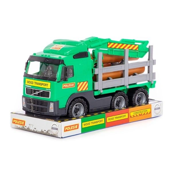 Đồ chơi xe tải chở gỗ Volvo POLESIE PLS-58331 1