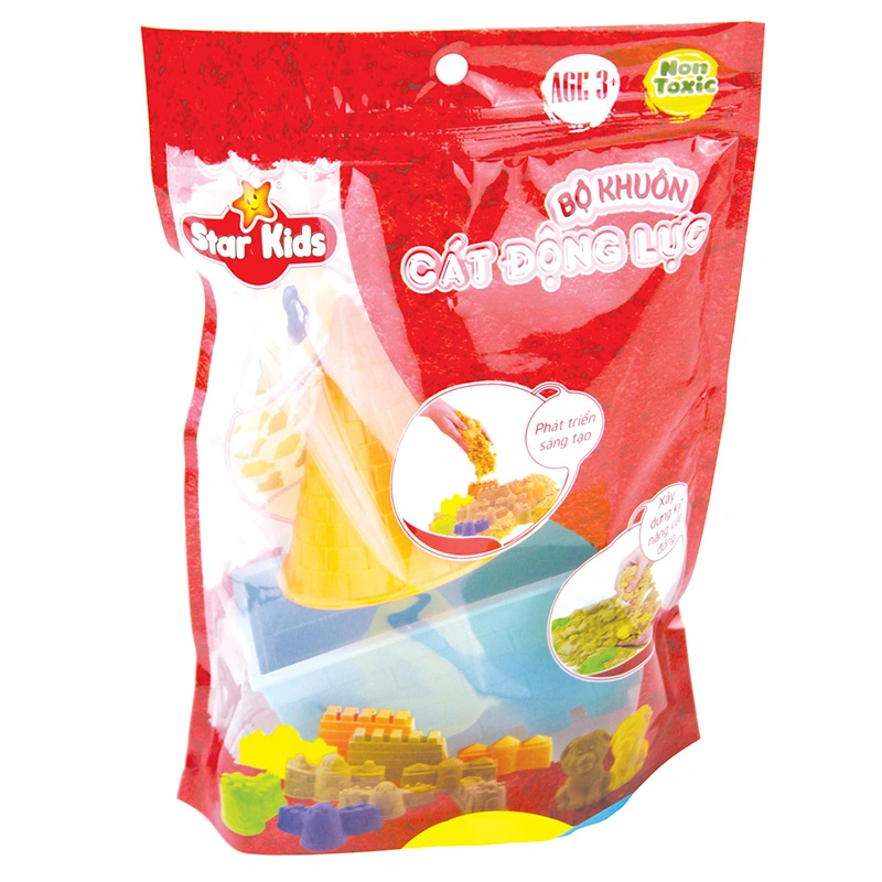Bộ khuôn cát 3D hình lâu đài Star Kids K408 (5 chi tiết) - Màu ngẫu nhiên 5