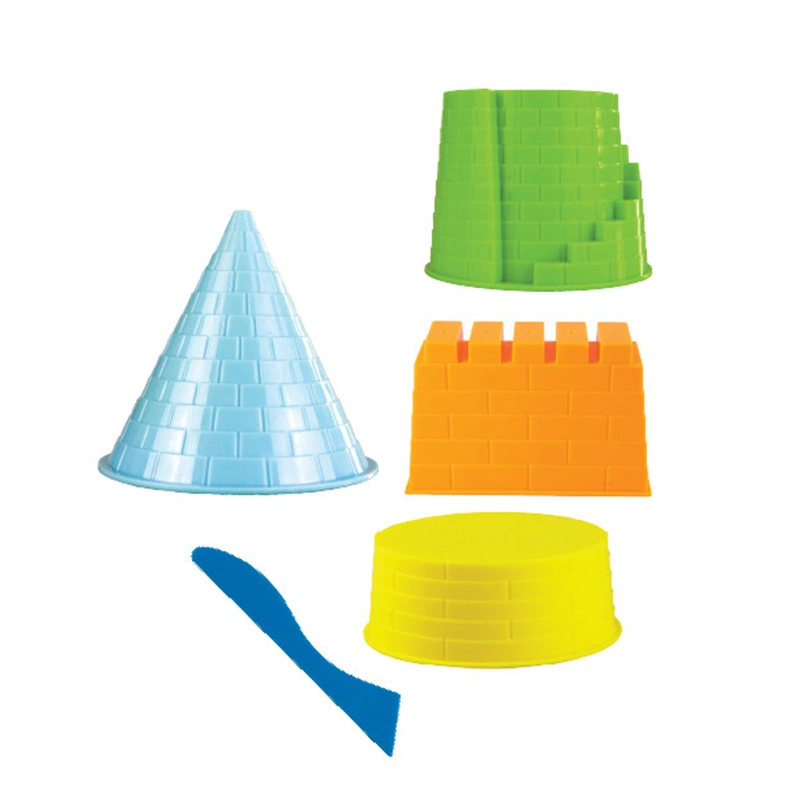 Bộ khuôn cát 3D hình lâu đài Star Kids K408 (5 chi tiết) - Màu ngẫu nhiên 6