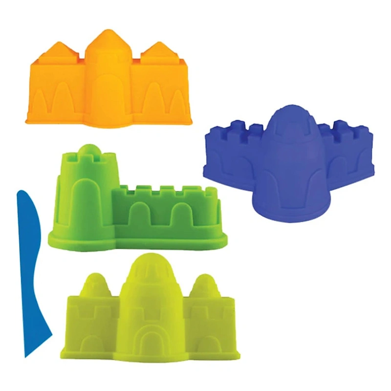 Bộ khuôn cát 3D hình lâu đài Star Kids K408 (5 chi tiết) - Màu ngẫu nhiên 3