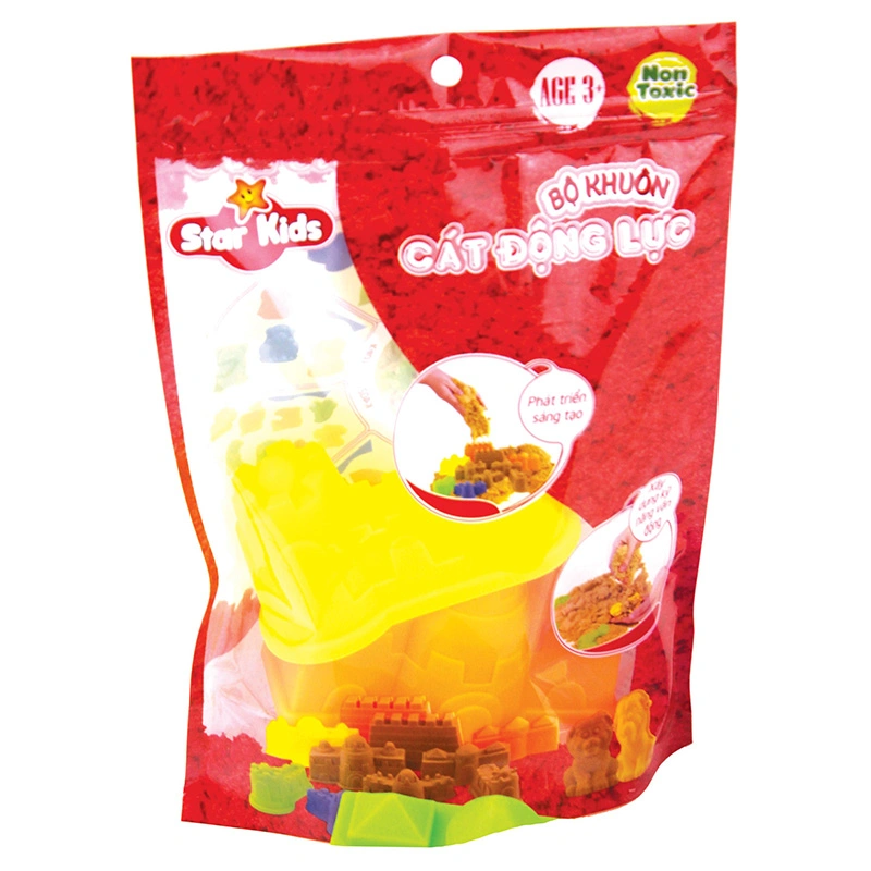 Bộ khuôn cát 3D hình lâu đài Star Kids K408 (5 chi tiết) - Màu ngẫu nhiên 2