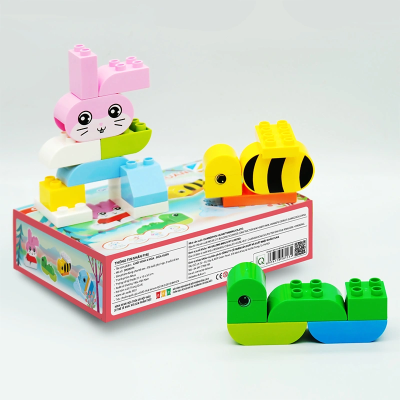 Đồ chơi lắp ráp con vật 4 mùa - mùa xuân CRESTA DK81074 (24 chi tiết) 3