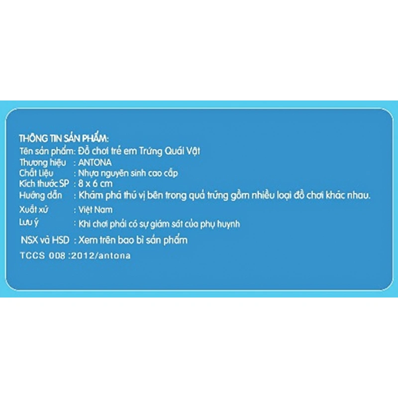 Đồ chơi trứng quái vật Antona No.381 - Nhân vật ngẫu nhiên 8