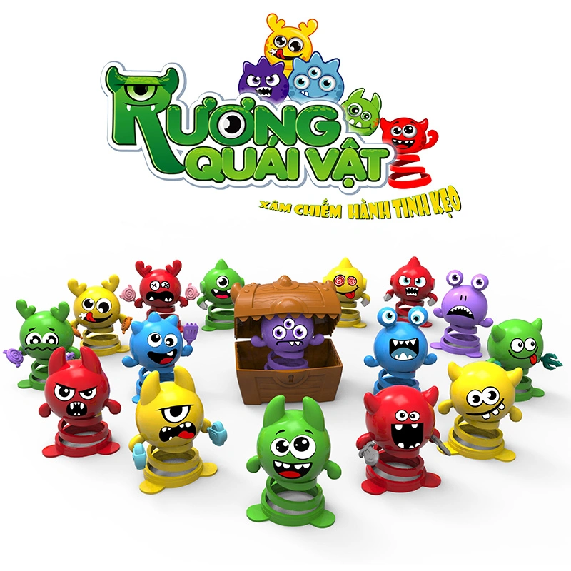 Đồ chơi rương quái vật Antona - Màu ngẫu nhiên 4