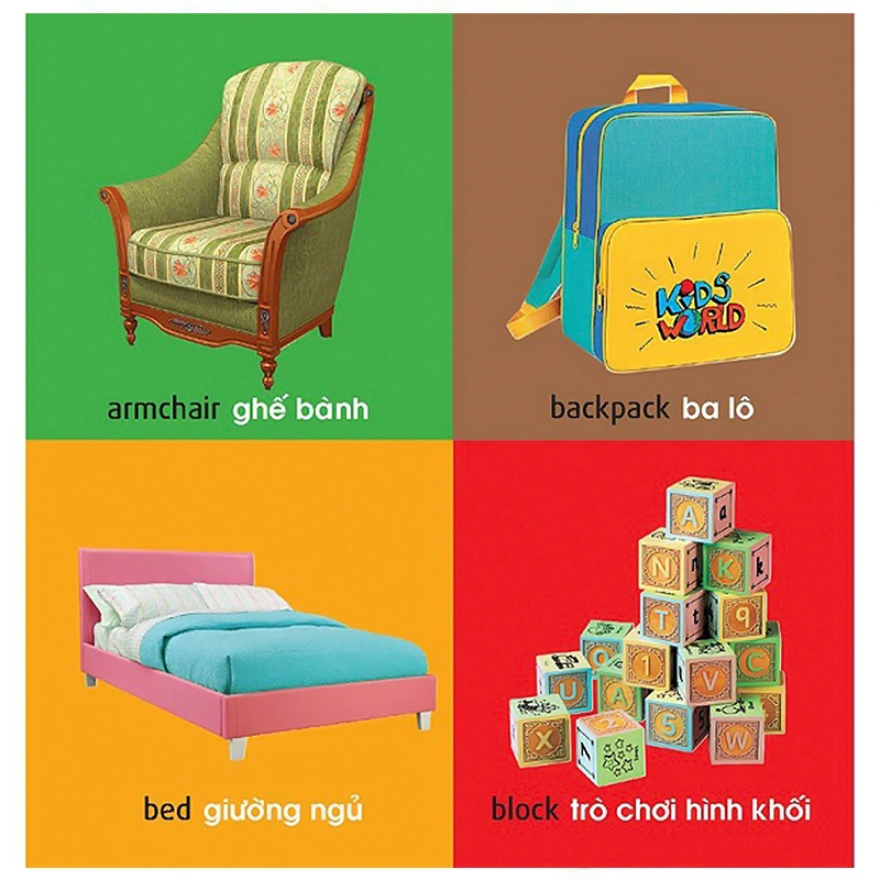 Sách 101 từ đầu tiên Minh Long - chủ đề giao thông 13