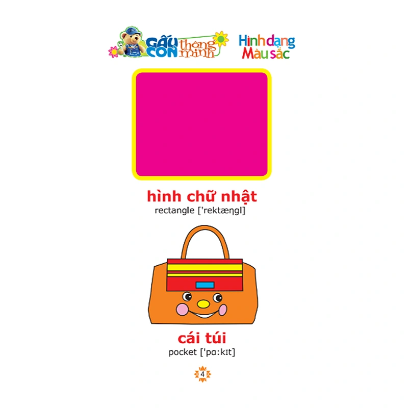 Sách gấu con thông minh Minh Long - chủ đề động vật 19