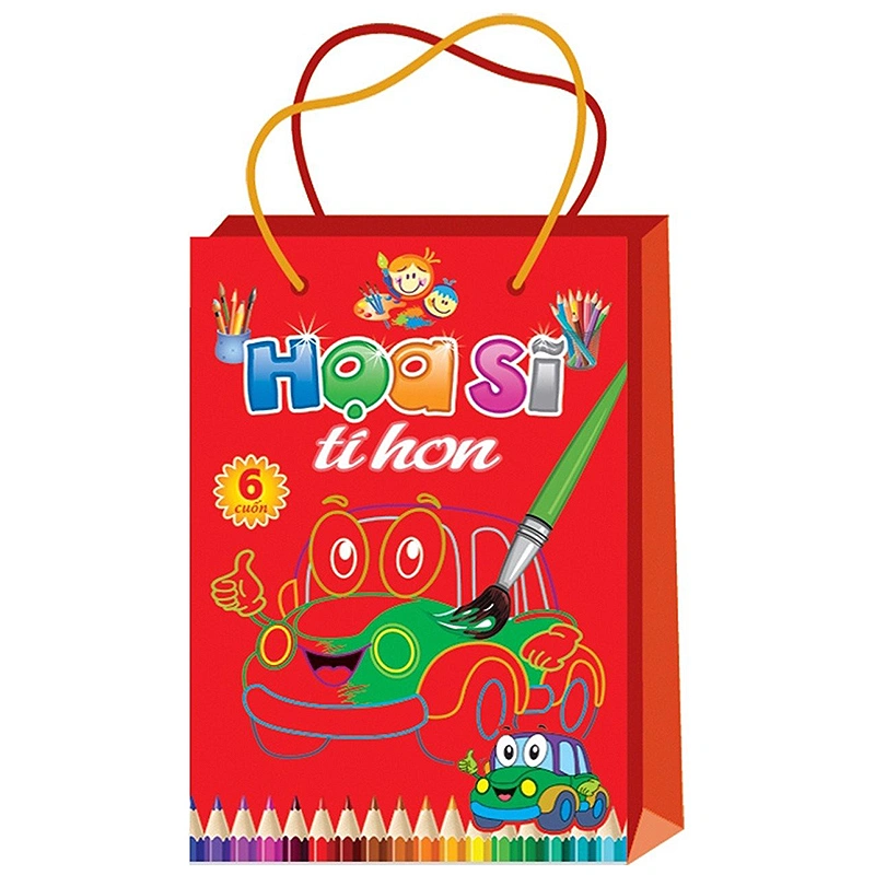 Bộ sách tập tô màu công chúa Minh Long (túi 6 cuốn) 18