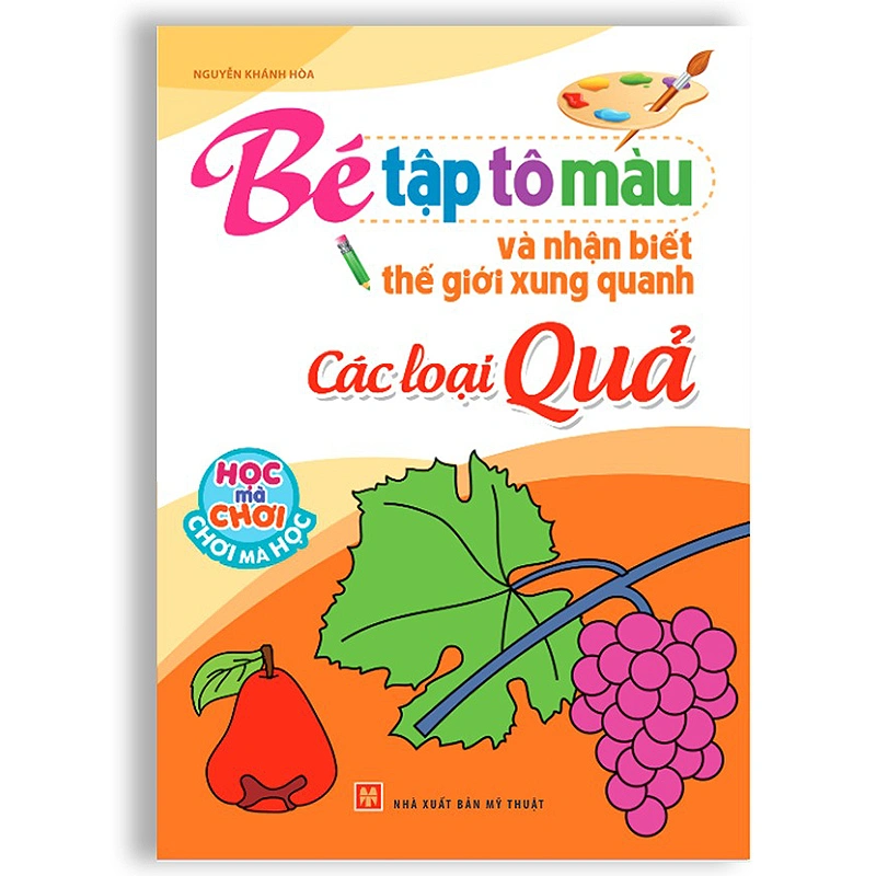 Bộ sách tập tô màu và nhận biết thế giới xung quanh Minh Long (túi 6 cuốn) 4