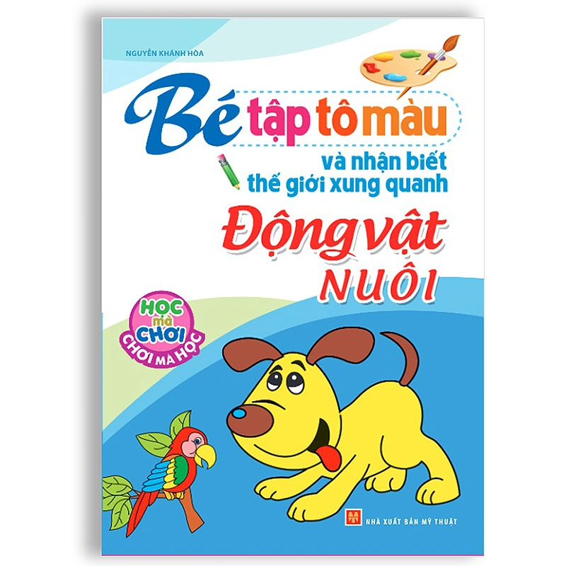 Bộ sách tập tô màu và nhận biết thế giới xung quanh Minh Long (túi 6 cuốn) 7