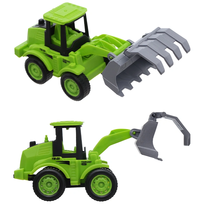 Đồ chơi xe công trình 3L 3L832-C20 (4 chiếc) 8