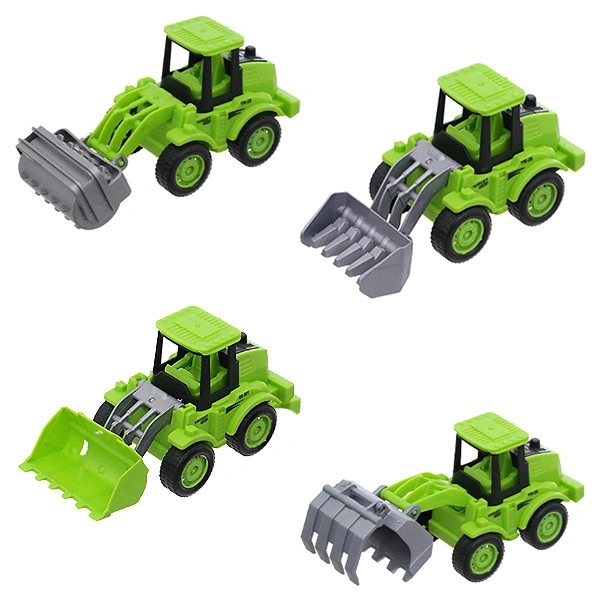 Đồ chơi xe công trình 3L 3L832-C20 (4 chiếc) 1