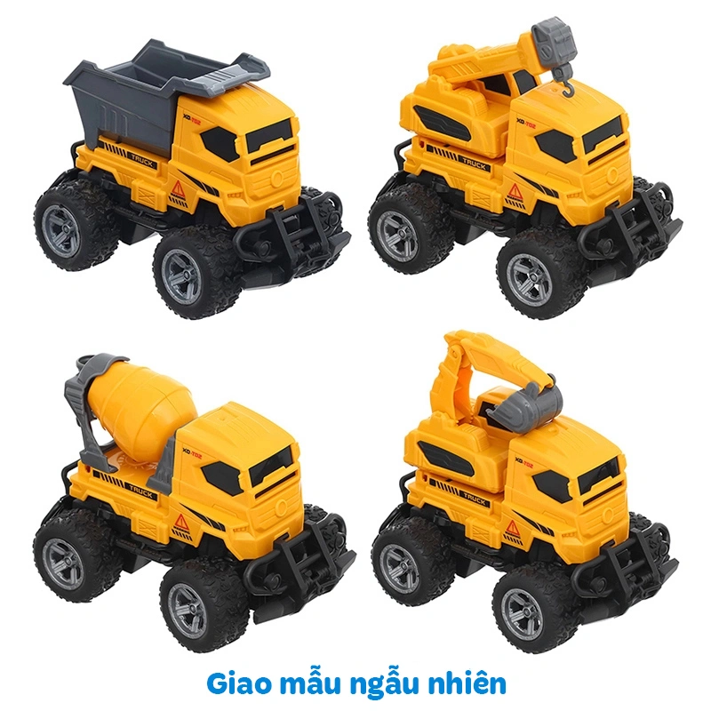 Đồ chơi xe công trình điều khiển 3L 3L3688-K72 - Giao mẫu ngẫu nhiên 2