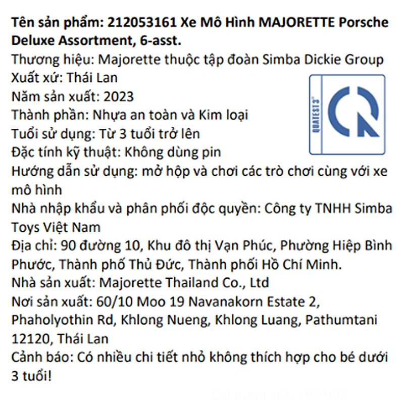 Đồ chơi xe mô hình porsche deluxe Majorette - Màu ngẫu nhiên 6