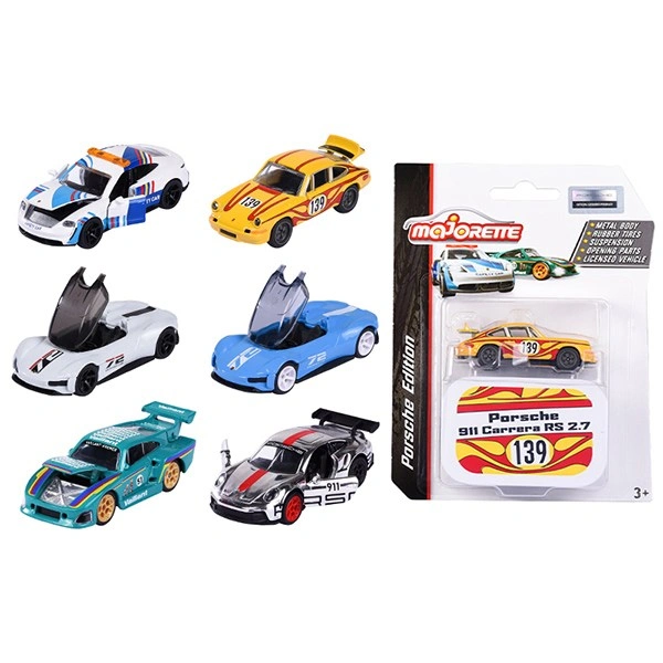 Đồ chơi xe mô hình porsche deluxe Majorette - Màu ngẫu nhiên 1