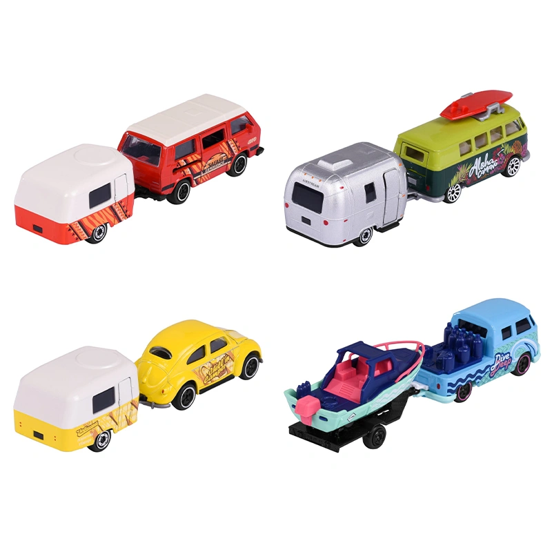 Đồ chơi xe mô hình vw the originals trailer Majorette - Màu ngẫu nhiên 4
